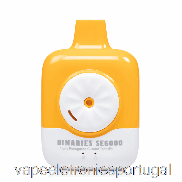 Vape Eletronico Horizonte Binários Se6000 Pastéis De Nata Portugueses Descartáveis ​​frutados